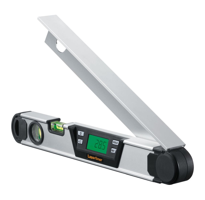 מד זווית דיגיטלי מקצועי 40 ס"מ עם צג LCD מואר - LASERLINER ARCOMASTER 40