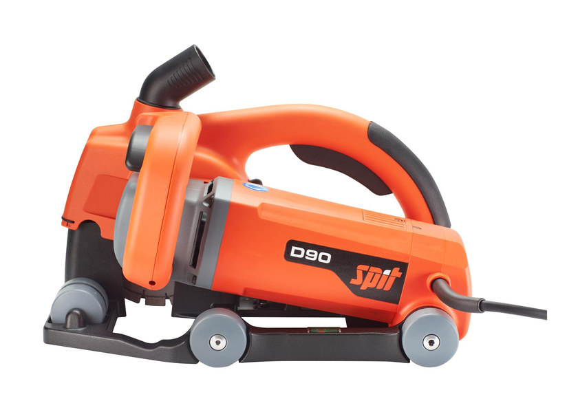 מחרצת קיר חשמלית עם 2 דיסקים ומוט ברזל - SPIT D90 2500W