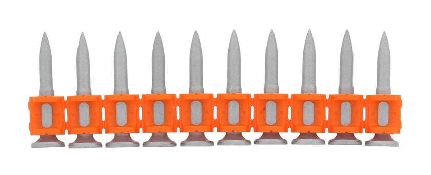 מסמרי SC9 לאקדחי תחמיש P370 טווח 15-60 מ"מ לבטון קשה ומתכת (כתום) - SPIT