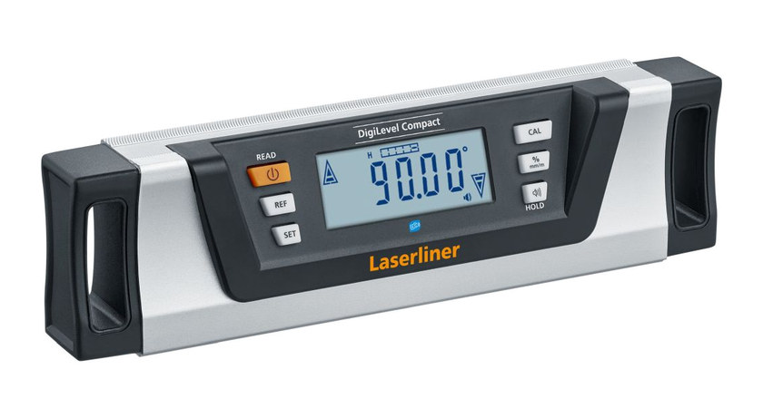 פלס דיגיטלי קומפקטי עם מגנט ותצוגה מוארת - Laserliner DigiLevel Compact